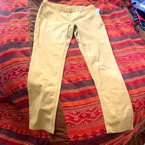Never worn Old Navy Slim Khakis